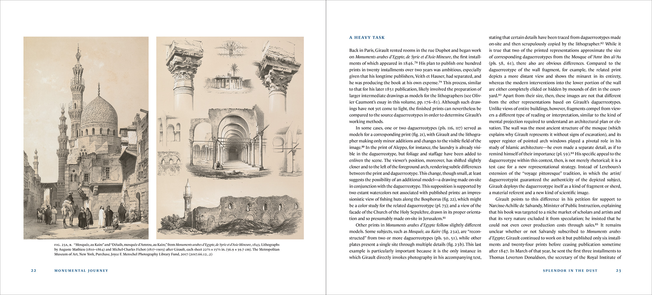 Monumental Journey: Interior spread