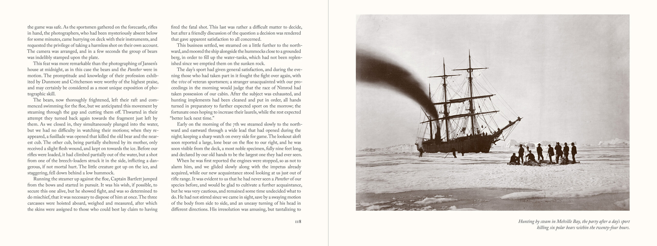 The Arctic Regions by William Bradford: Interior spread