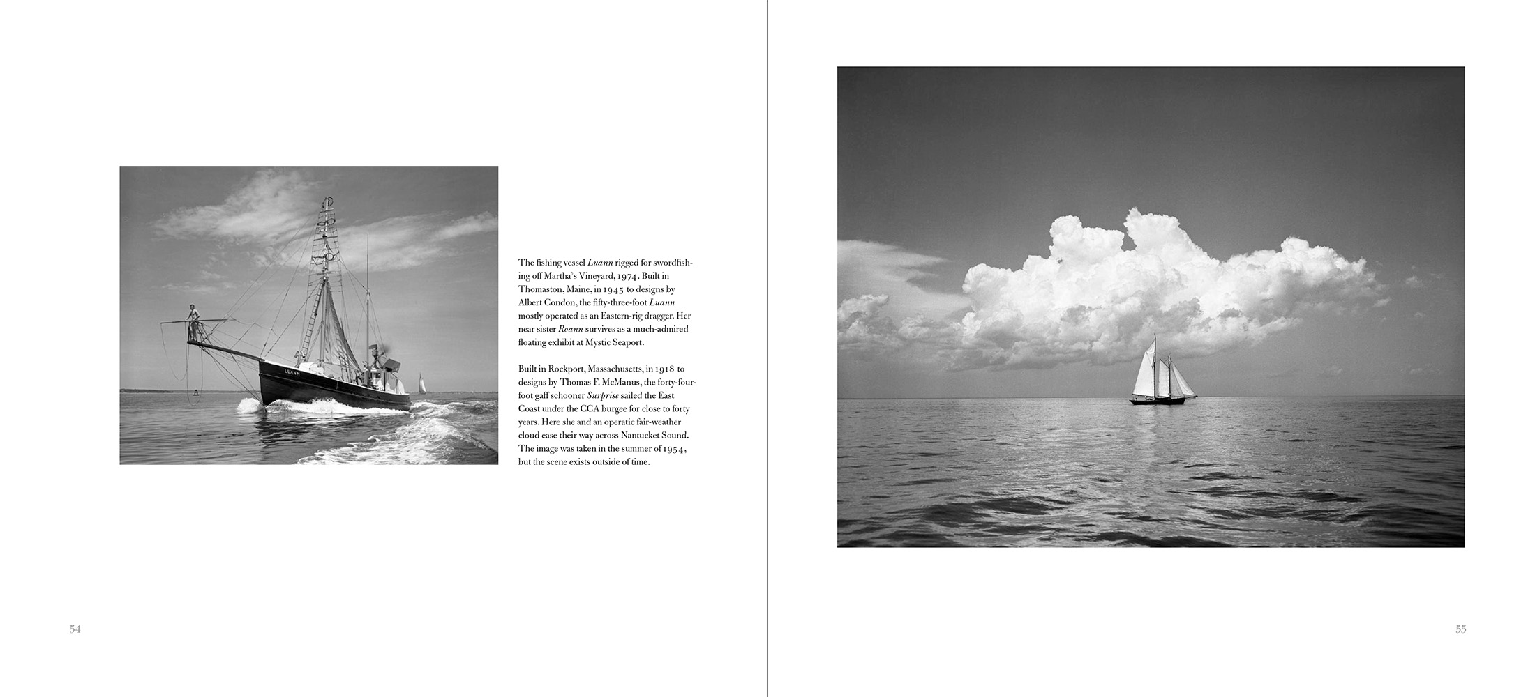 On the Wind, photographs by Normabn Fortier: Interior spread