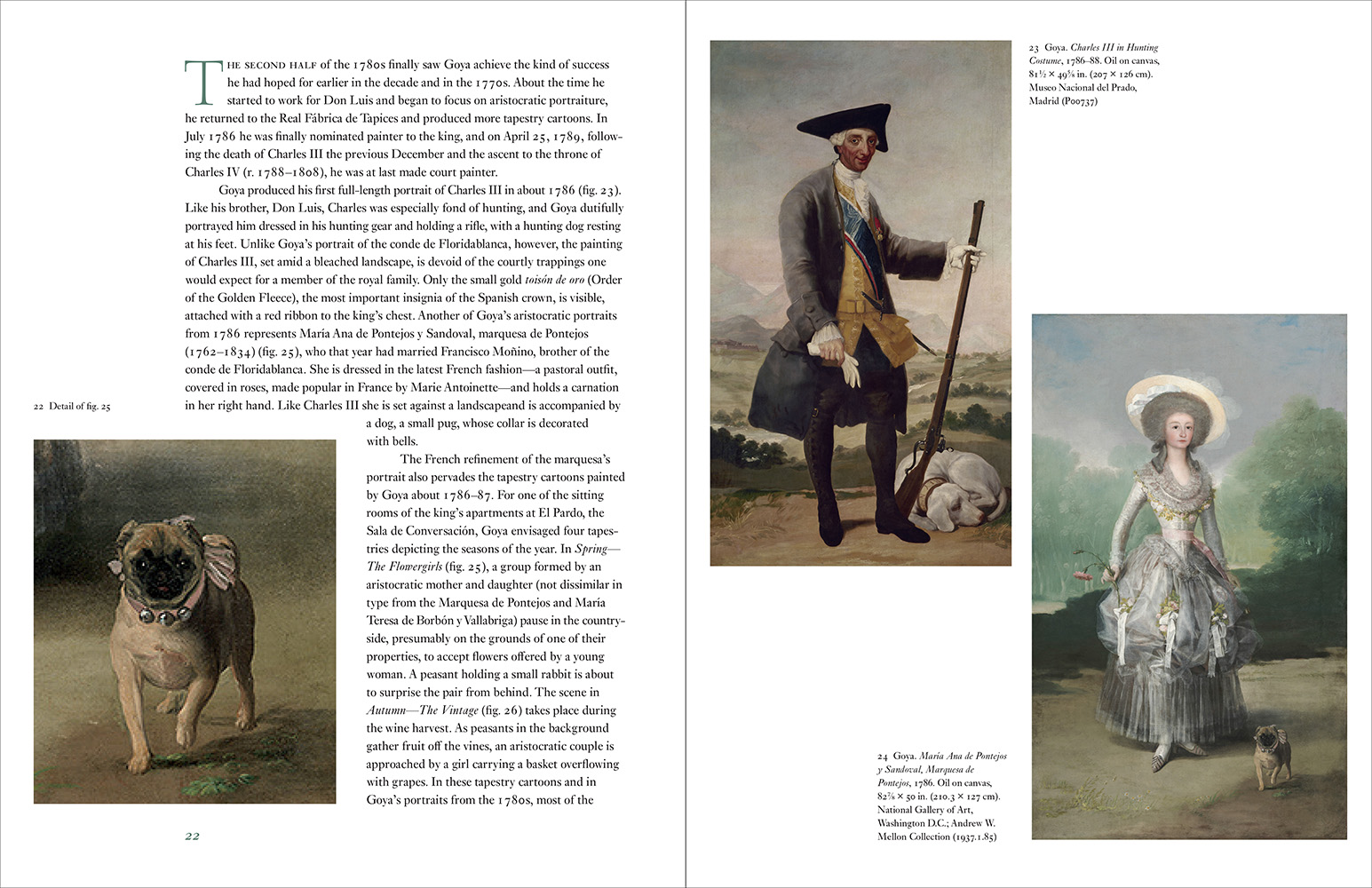 Goya and the Altamira Family: Interior spread